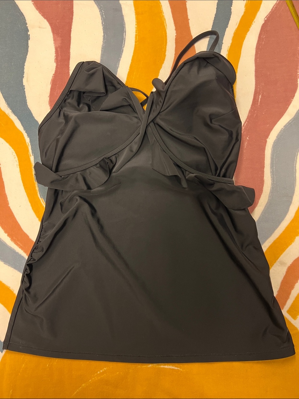 Motherhood Black Tankini Swim Top P8.5